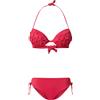 TWINSET Bikini push-up con ricamo origami e strass
