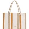 TWINSET Borsa TOTE a righe