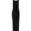 Pinko Abito lungo Sammy in maglia con rotture