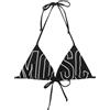 Moschino Top bikini con stampa