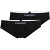 DSQUARED2 Confezione da 2 Slip di colore nero