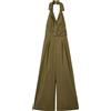 TWINSET Tuta in popeline di cotone stretch con cintura - Twinset