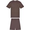 EMPORIO ARMANI - Pigiama con Bermuda in Soft Modal