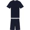 EMPORIO ARMANI - Pigiama con Bermuda in Soft Modal