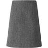 Weekend Max Mara Gonna a campana in lana - grigio scuro