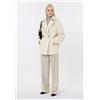 Max Mara Studio Cappotto corto doppiopetto in beaver di pura lana - linea oversize