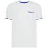 SUN68 T-shirt in piquet di cotone bianco
