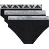 EMPORIO ARMANI - Pack 3 Slip in Jersey Organico Shiny Logoband ASV