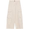 S'MaxMara 'S Max Mara - Pantaloni Rosatea in Cotone Beige Archivio