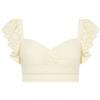 Actualee - Top Cropped in Pizzo con Coppe