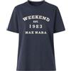 Weekend Max Mara - T-shirt in jersey di cotone con stampa grafica