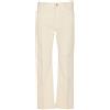 Sportmax Max Mara - Pantaloni in cotone color bianco sporco