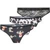 Moschino Slip donna Moschino - Set 3 pezzi