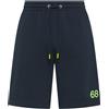 SUN68 - Bermuda in felpa con logo