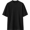 Paolo Pecora - T-shirt oversize nera in cotone