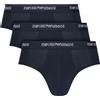 EMPORIO ARMANI Pack 3 slip in jersey stretch