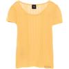 PINKO - T-shirt Donna in Maglia a Costine | Giallo Tramonto