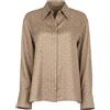 Max Mara LEISURE Camicia Urna in seta stampata
