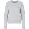 Patrizia Pepe Felpa crop in cotone con stampa frontale