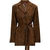 Max Mara Studio Max Mara - Blusa in seta BITURO marrone