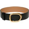 Twinset - Cintura Bicolore con Fibbia Oro