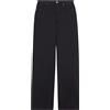 Max Mara Studio Max Mara - Pantalone baggy in raso di cotone blu