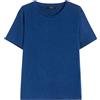 Weekend Max Mara T-shirt basic in jersey di lino stretch - OCEANO