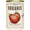 Eat Wholesome Pomodori Datterini Pelati Biologici, da 400 g (Confezione da 12)