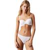 Calvin Klein 8719965074583 Slip Coordinate Donna, Bianco (Bianco), L