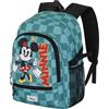 Disney Minni Mouse Indigo-Zaino Fight FAN 2.2, Turchese, 31 x 44 cm, Capacità 24 L