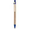 Penna a scatto in carta riciclata personalizzabile refill blu personalizzate o neutre
