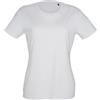 Abbigliamento personalizzate. T shirt donna 145 g/m² personalizzate in cotone Short Sleeve Ladies White - personalizzate o neutre