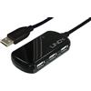 Lindy Hub Usb Lindy Usb2.0 Active Extension Hub Pro 8m 4 Port Netzteil/Usb 2 [42781]