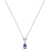Brosway Collana Donna, Collana in Argento e Magic Purple | Collezione Fancy - FMP111