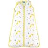 molis & co molis&co. Sacco nanna per neonato in mussola premium. Ultra-morbido e leggero. Da 18 a 36 mesi. 105cm. TOG 0.5. Ideale per i mesi estivi. Stampa safari con giraffe unisex in colore giallo e verde