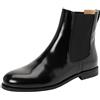 BOSS Lycia_chbootie_bo, Stivaletti alla Caviglia Donna, Nero, 37 EU
