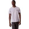 Calvin Klein Uomo T-Shirt Maniche Corte Badge Jersey Classic Tee in Cotone, Verde (Enchanted Forest), 2XL