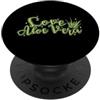 Aloe vera plant medicine skin disease le Amore Aloe Vera medicinale Pianta Medicina Cosmetici PopSockets PopGrip Adesivo