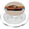 Drip Z M1 Abrams Tank Retro Tramonto Grafica PopSockets PopGrip per MagSafe
