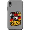 United Labels Custodia per iPhone XR Soccer - WM World Cup 2026 Germania titolo di campione