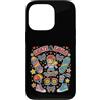 Skate & Smile Vibes Custodia per iPhone 13 Pro Kawaii Skateboarder Bambino Skateboarding Fun Design