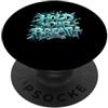 Pesca subacquea Spearo Apnea Diver Spear Hold your Breath subacqueo per cacciatore subacqueo di pesca PopSockets PopGrip Adesivo