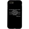 words of knowledge, understanding and wi Custodia per iPhone SE (2020) / 7/8 Esodo 34:6 Versetto della Bibbia delle Scritture