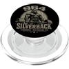 BOEC Gear 96.4% Silverback Abbigliamento palestra, body building, Strongman, retrò PopSockets PopGrip per MagSafe