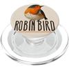 Robin Bird Outfit Red Robin Bird Look PopSockets PopGrip per MagSafe