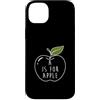 Funny Kindergarten Merch Custodia per iPhone 14 Plus A Is For Apple - Scuola materna Pre-K 1 ° grado