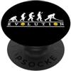 Evolution Sports Pro Designers Hockey su campo, hockey su campo divertente PopSockets PopGrip Adesivo