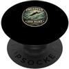 Pesca subacquea Spearo Apnea Diver Spear Freedive and Hunt per cacciatore subacqueo di pesca PopSockets PopGrip Adesivo