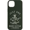 One More Guitar Custodia per iPhone 14 Plus Cowboy Scheletro Chitarrista Country Music Umorismo Folk