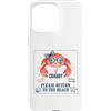 Maglietta Estiva Vacanza Al Mare Sole Es Custodia per iPhone 15 Pro Max T-shirt Estiva Per Le Vacanze, Retrò, Spiaggia, Granchi,